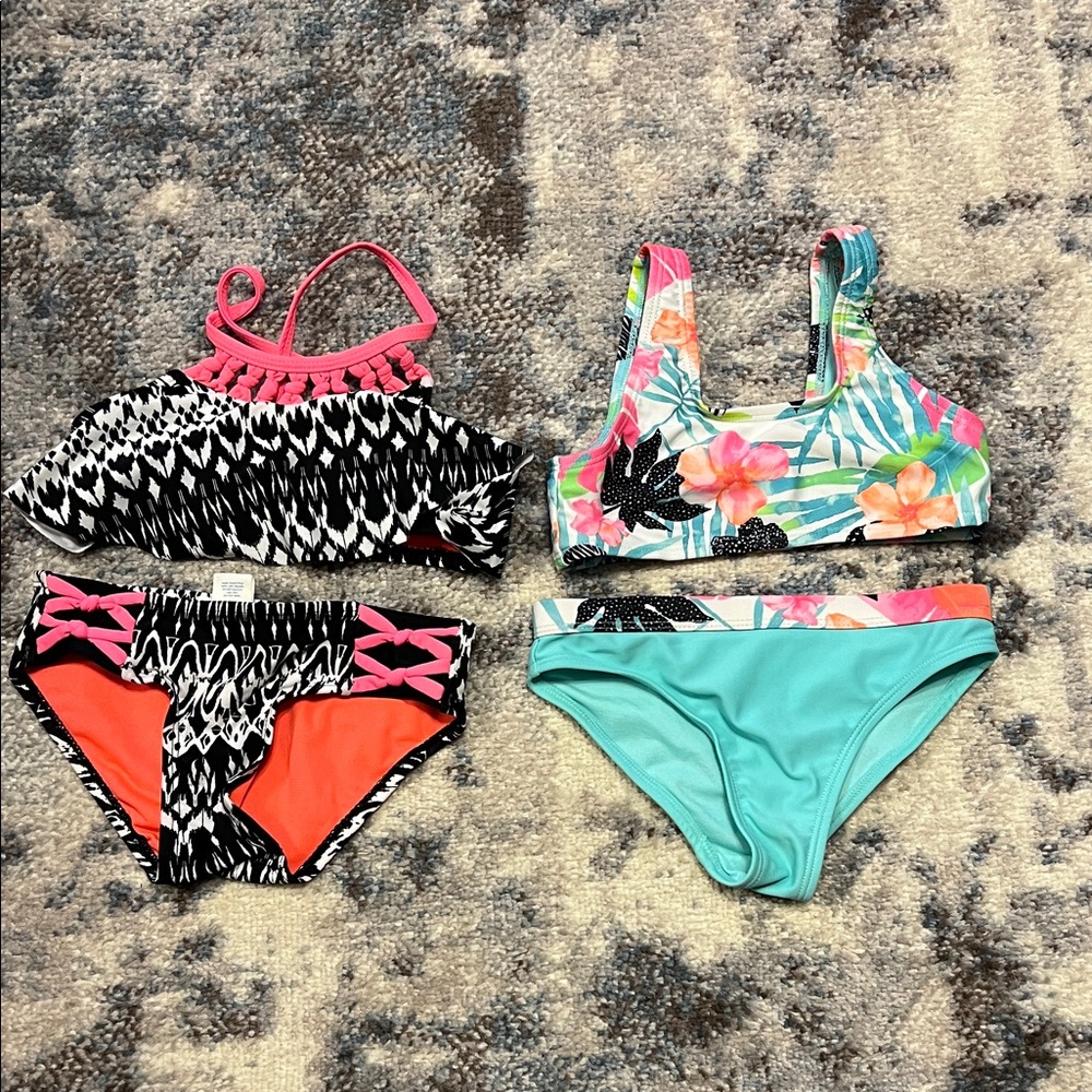 Arizona Kids- Black, Coral, Wonder Nation Teal